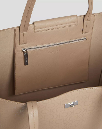Calvin Klein Women’s Fall/Winter Recycled Polyester Bag – Eco-Friendly, Stylish & Spacious Handbag
