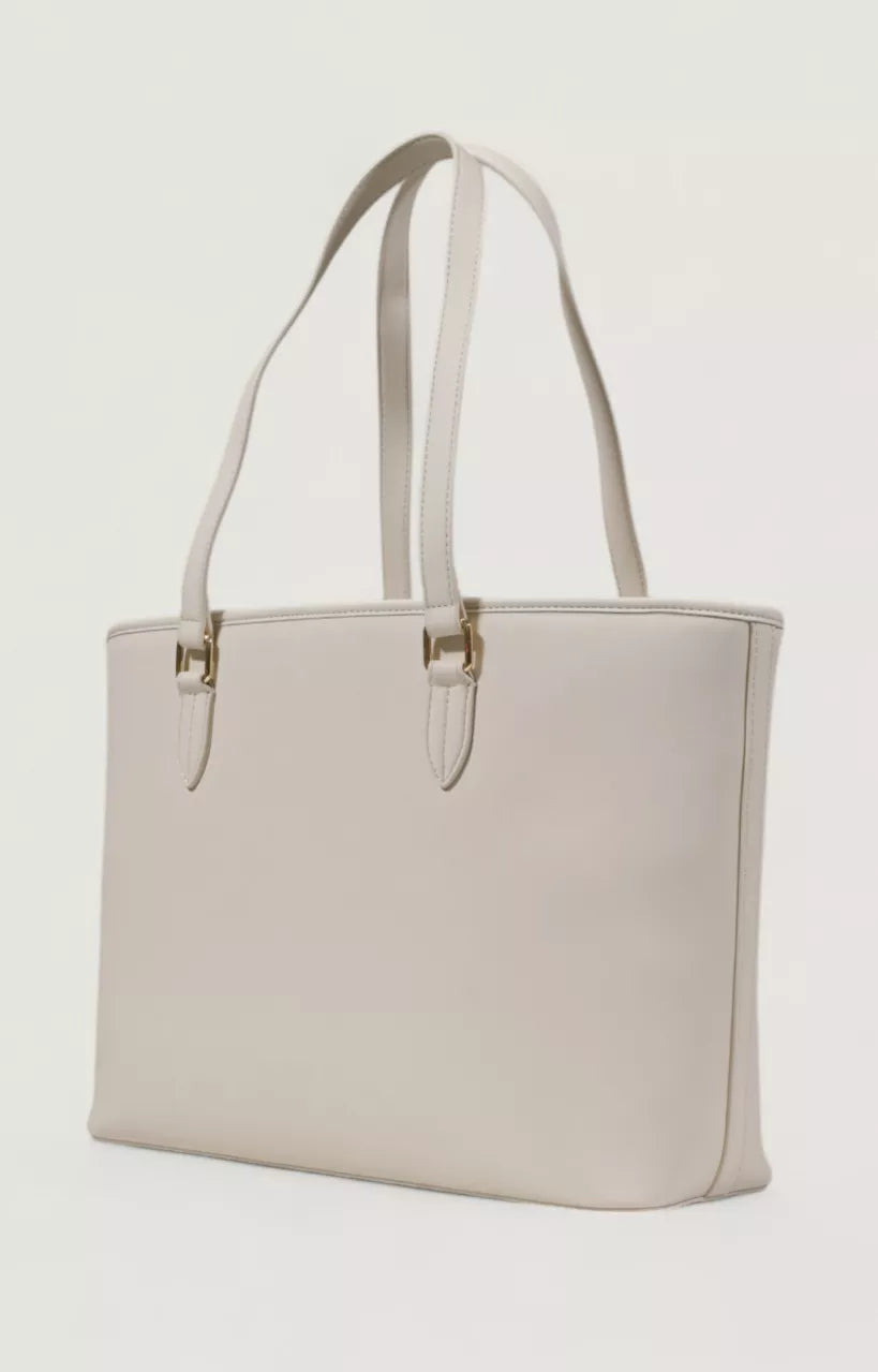 Love Moschino Women’s Plain Handbag – Minimalist Chic Faux Leather