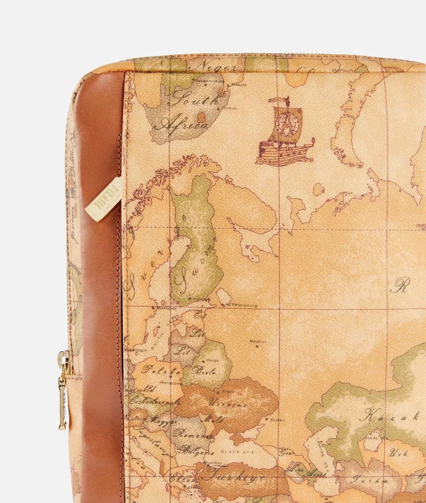 Alviero Martini Prima Classe Beige Leather Bag