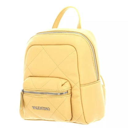 Valentino Recycled Backpack with Adjustable Straps and External Pocket