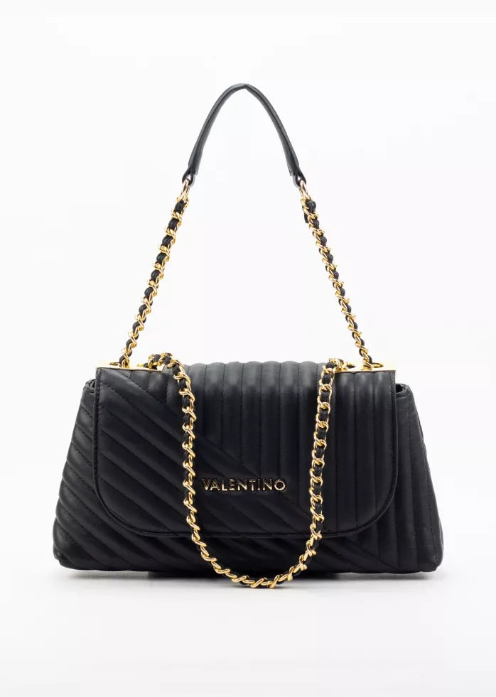 Valentino Chain Shoulder Bag with Contrasting Details