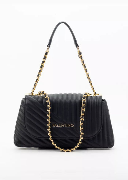 Valentino Chain Shoulder Bag with Contrasting Details