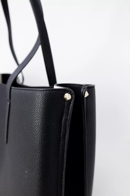 Guess Women’s Black Chic Handbag – Elegant Fall/Winter Everyday Tote