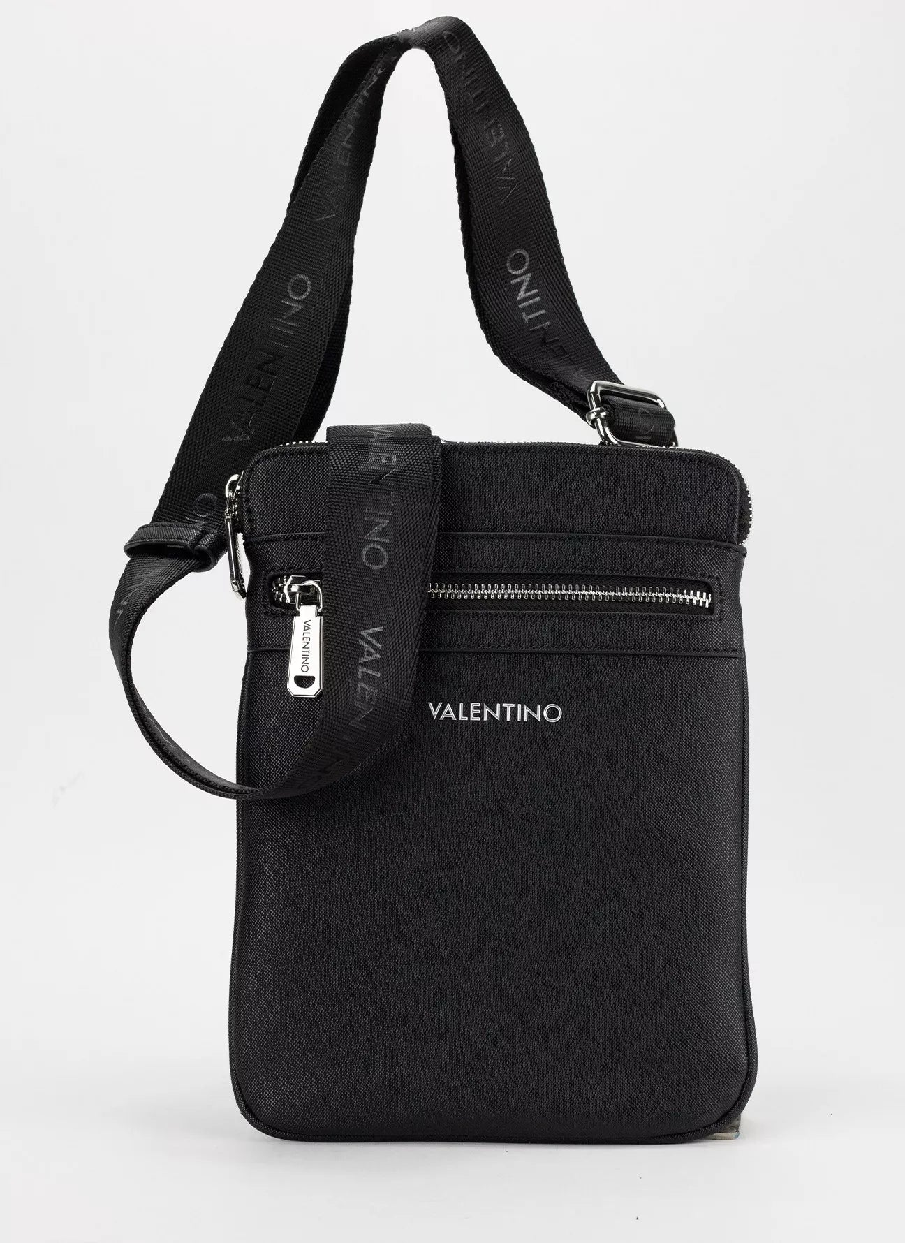 Valentino Adjustable Shoulder Strap Bag with External and Internal Pockets