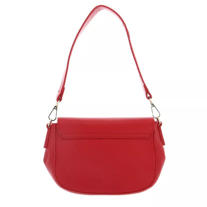 Valentino Red Recycled Bag with Adjustable Straps and Contrasting Details