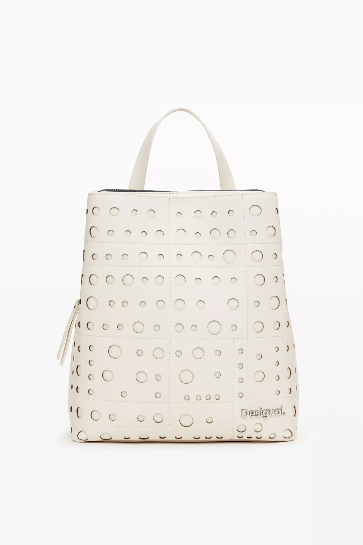 Desigual Women’s Beige Rucksack – Fall/Winter Functional Bag