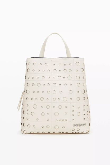 Desigual Women’s Beige Rucksack – Fall/Winter Functional Bag