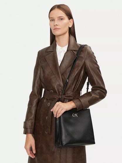 Calvin Klein Women’s Medium Tote Bag – Eco-Friendly Spring/Summer Handbag