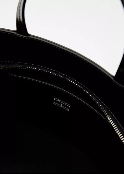 Tommy Hilfiger Women’s Fall/Winter Polyurethane Tote Bag – Stylish & Spacious Handbag