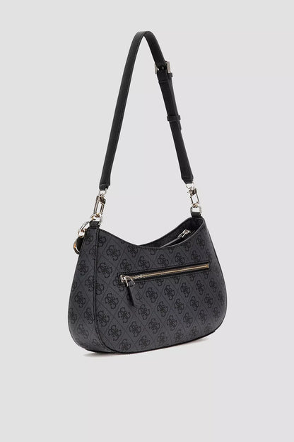 Guess Women’s Grey Handbag – Chic & Practical for Fall/Winter