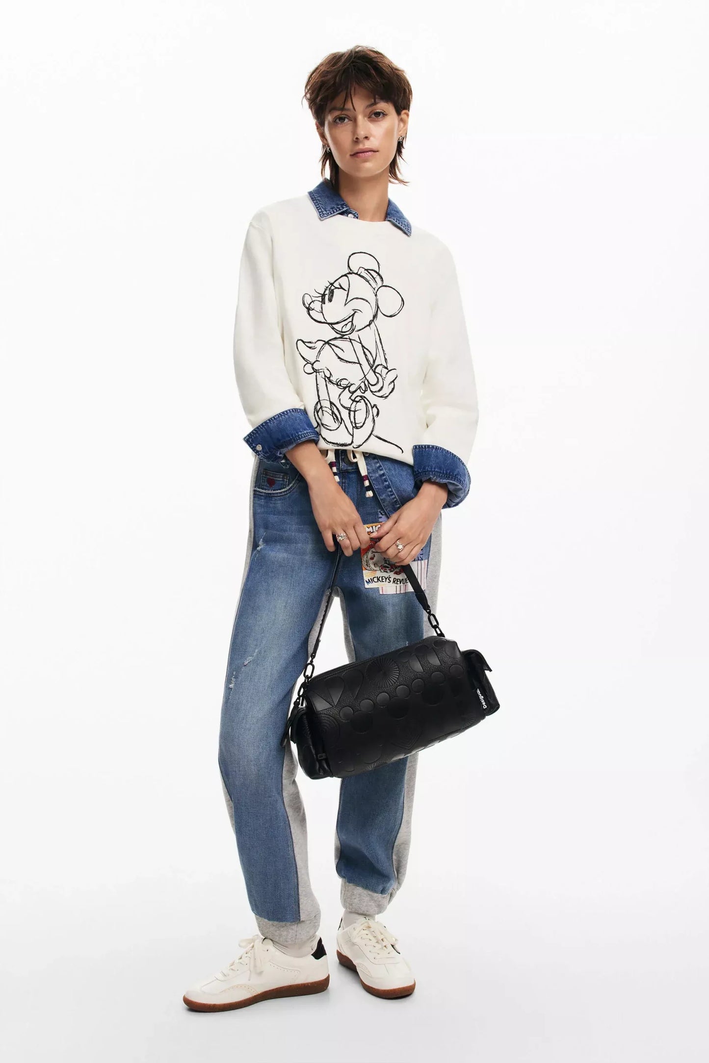 Desigual Women’s Black Long Handbag with Shoulder Strap