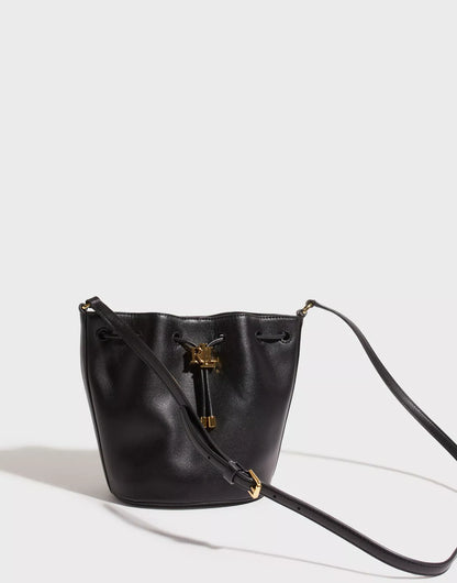 Ralph Lauren Bucket Bag – Adjustable Shoulder Strap & Drawstring Closure