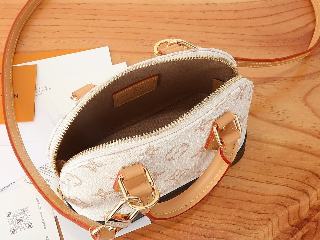 Louis Vuitton LV x TM Monogram Multicolor Alma BB White