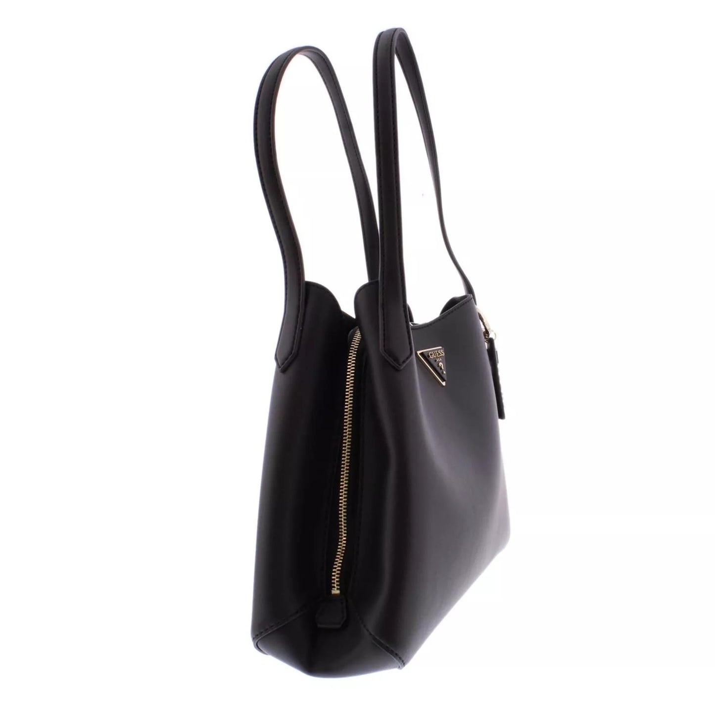 Guess Women’s Black Spacious Handbag – Chic & Functional