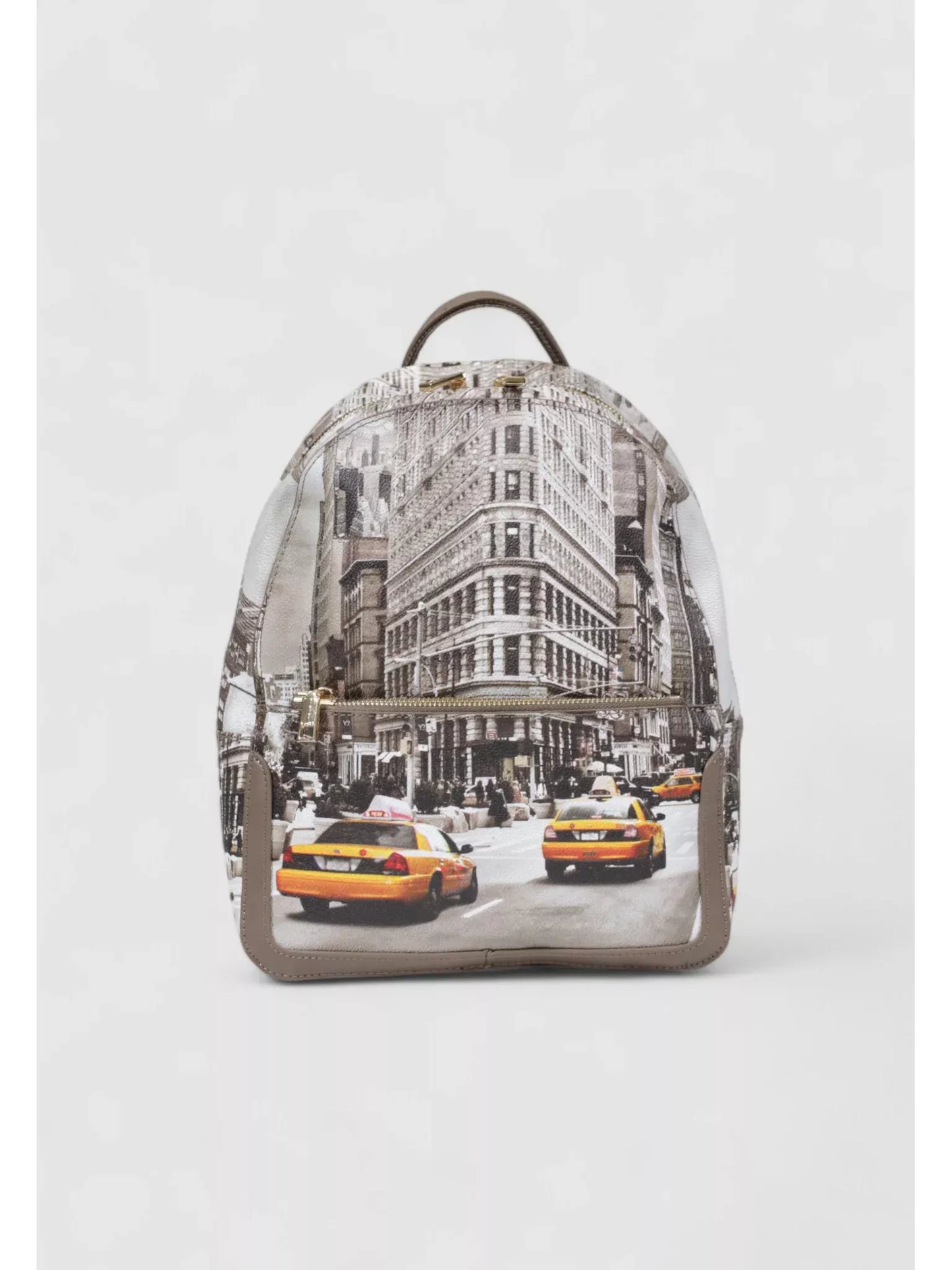 Y Not? Women’s Printed Beige Rucksack – Stylish Fall/Winter Backpack