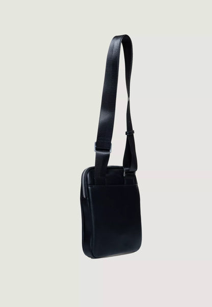 Guess Men’s Black Shoulder Bag – Sleek & Durable Everyday Essential