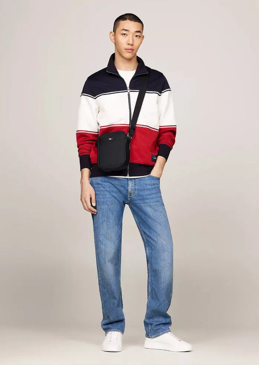 Tommy Hilfiger Men’s Fall/Winter Recycled Polyester Bag – Eco-Friendly Stylish Everyday Carry