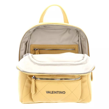 Valentino Recycled Backpack with Adjustable Straps and External Pocket