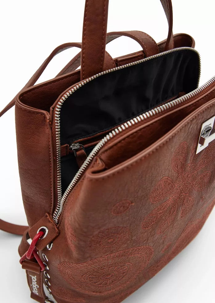 Desigual Women’s Polyurethane Backpack – Spring/Summer Collection