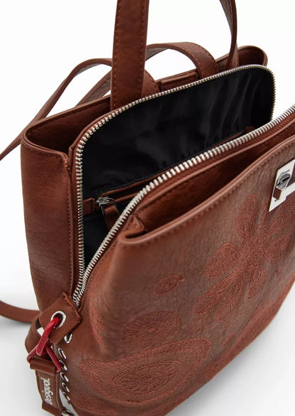 Desigual Women’s Polyurethane Backpack – Spring/Summer Collection