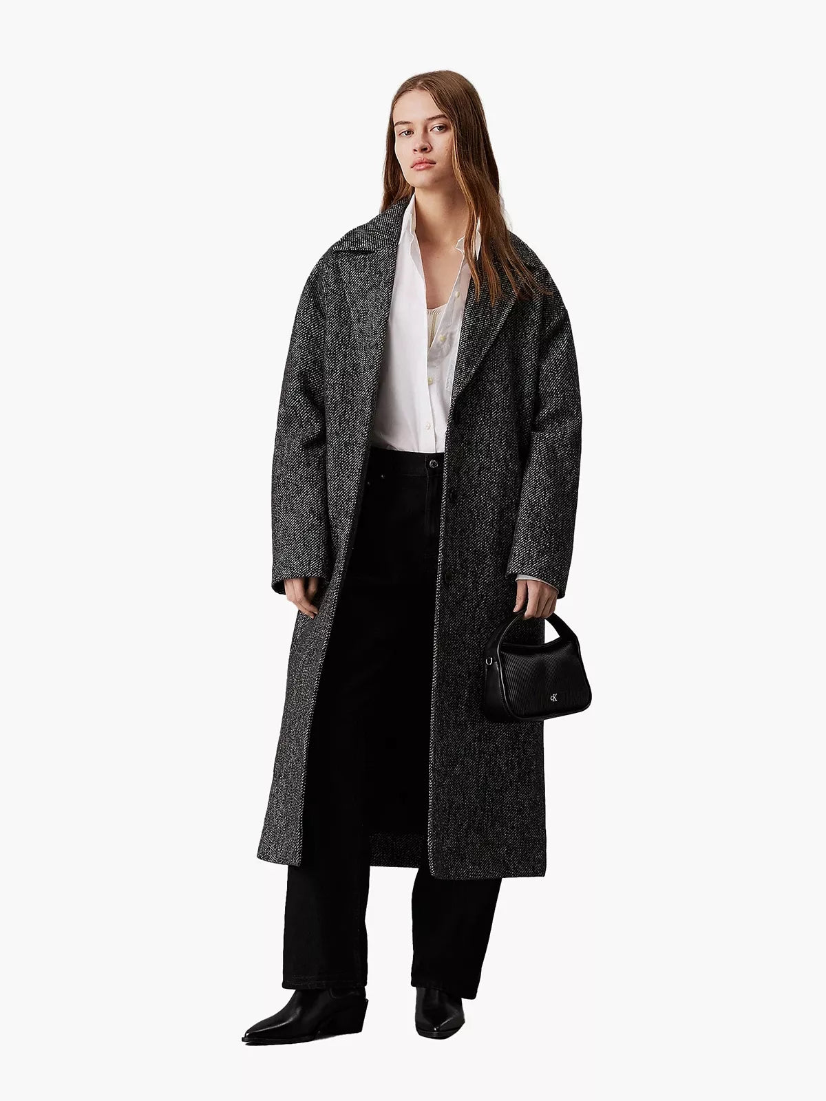 Calvin Klein Women’s Fall/Winter Polyurethane Handbag – Stylish & Versatile Shoulder Bag