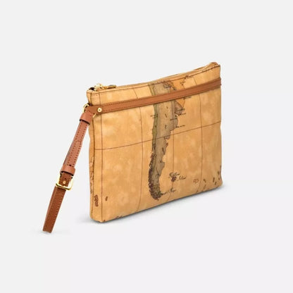 Alviero Martini Prima Classe Beige Leather Handbag