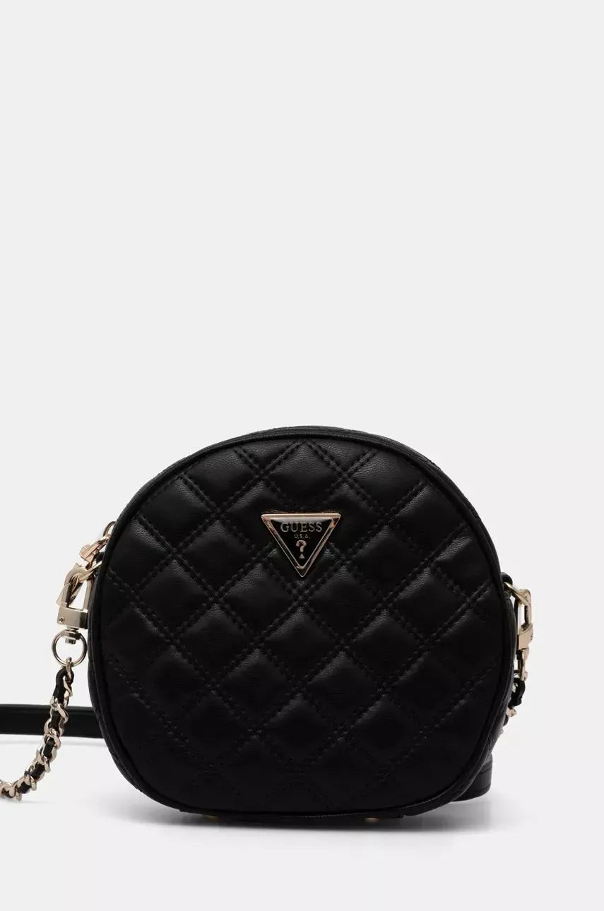 Guess Women’s Classic Black Shoulder Bag – Fall/Winter Collection