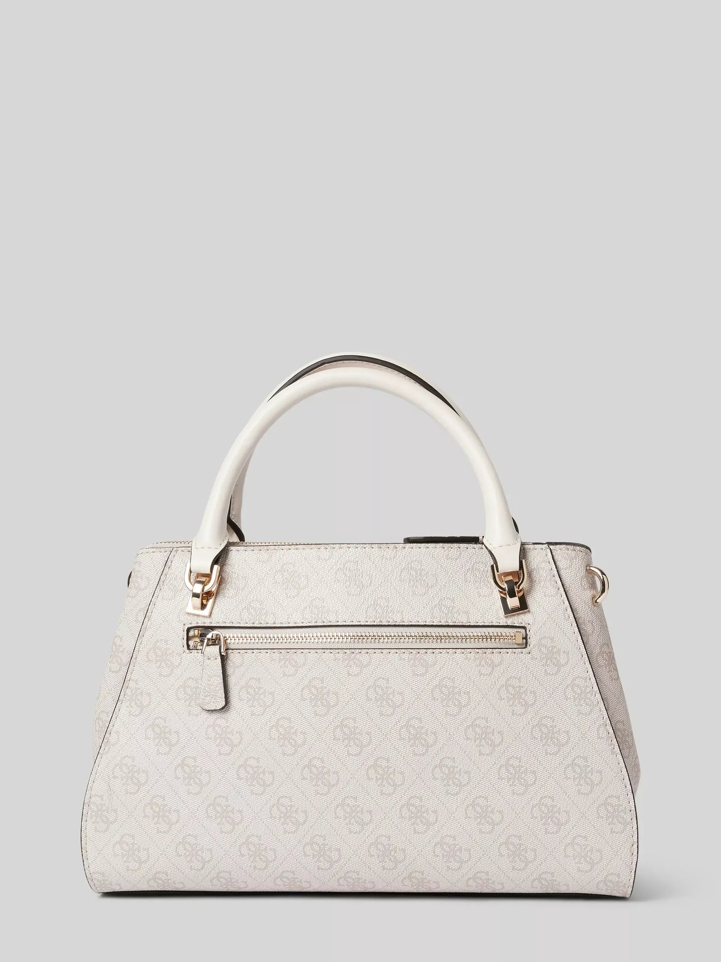 GUESS Women’s Pink Printed Handbag with Detachable Shoulder Strap – Stylish & Versatile