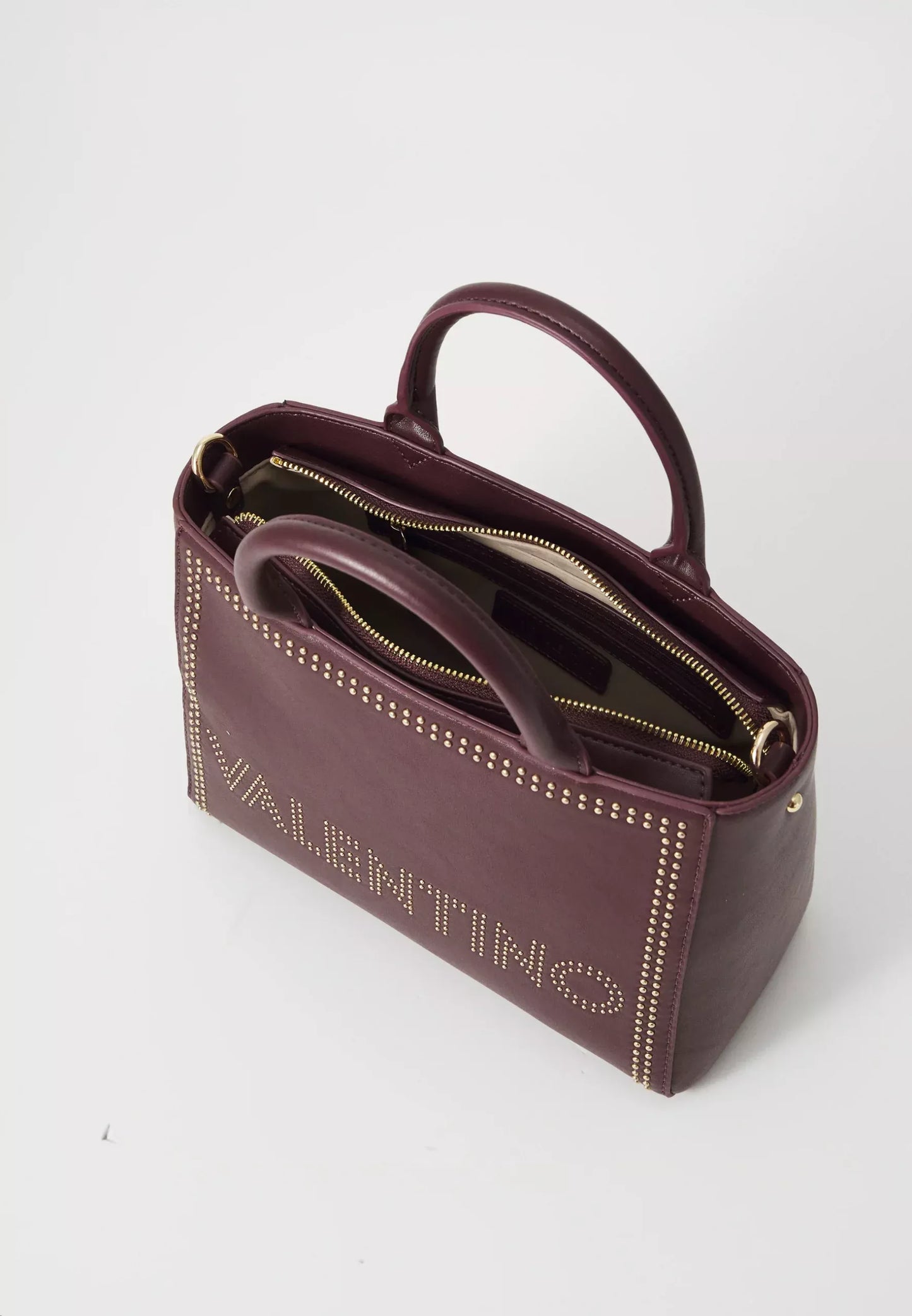 Valentino Brown Leather Shoulder Bag