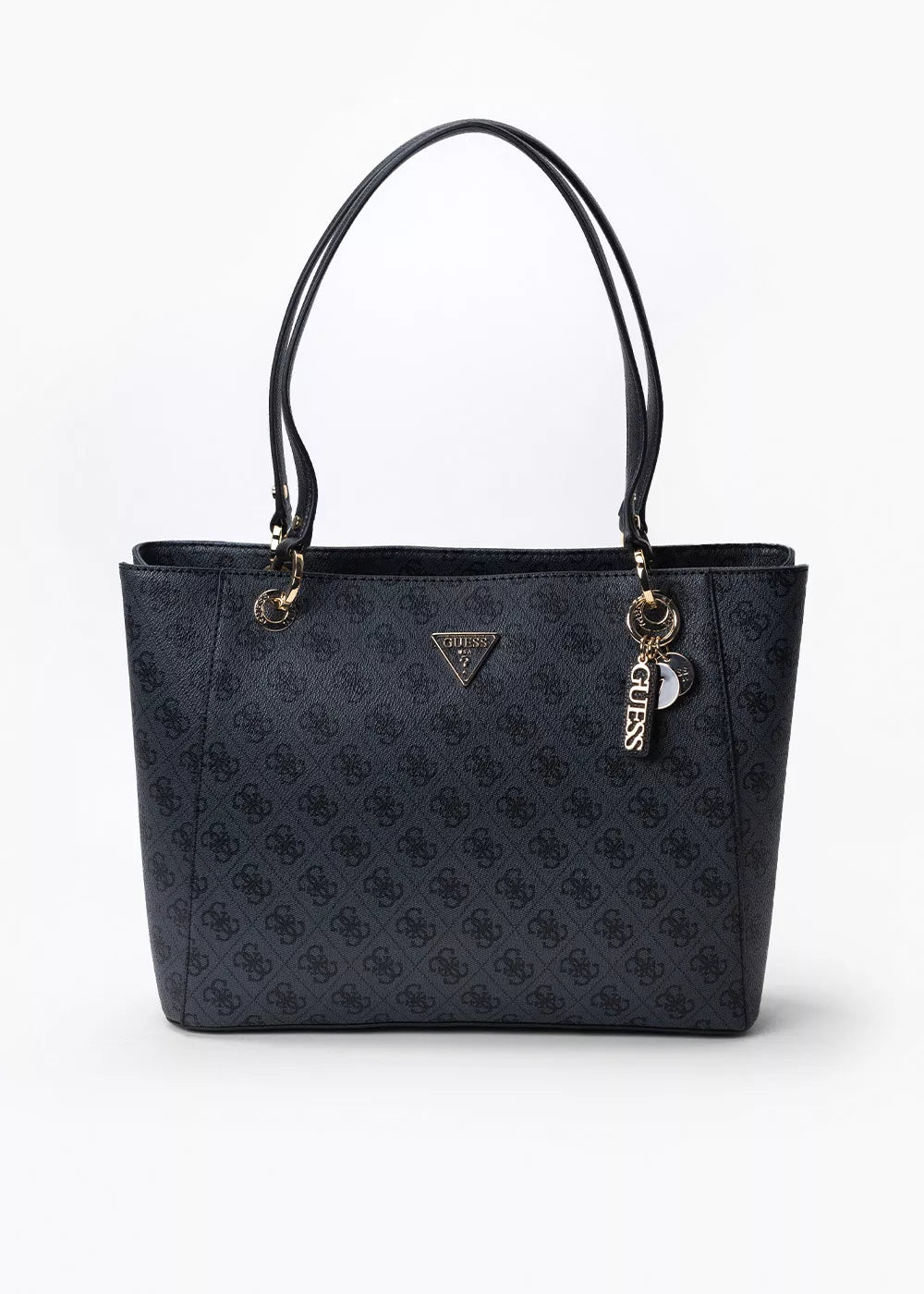 Guess Women’s Grey Handbag with Zip Fastening – Chic Fall/Winter Essential