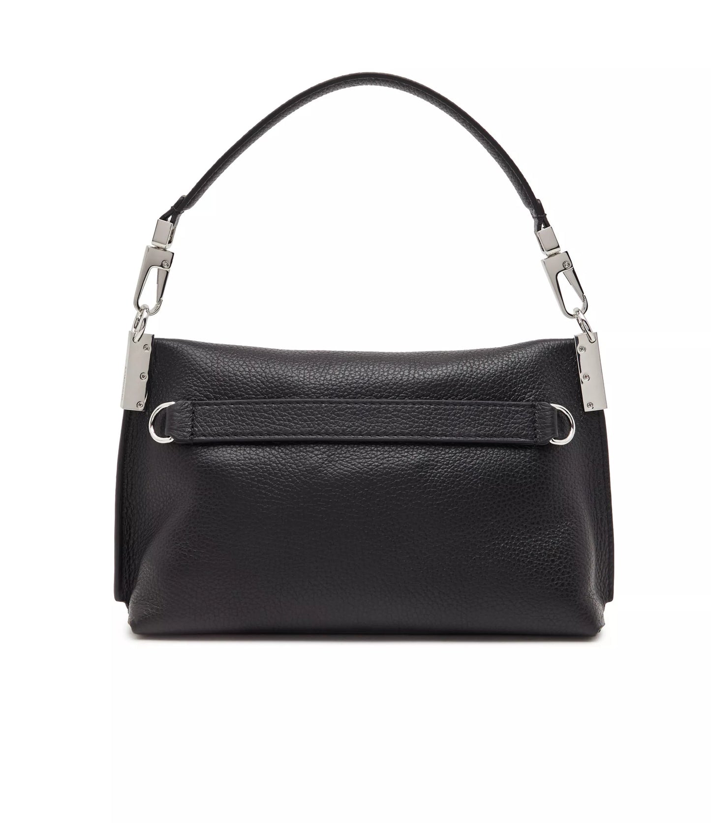 Coccinelle Women’s Black Leather Zip-Top Bag