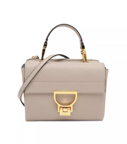 Coccinelle Women’s White Leather Shoulder Bag