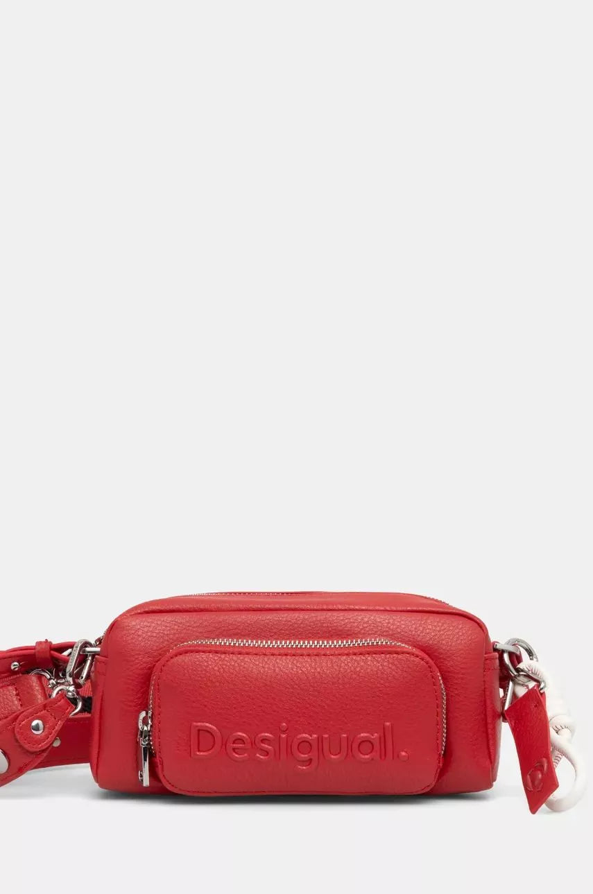 Desigual Red Handbag with Shoulder Strap
