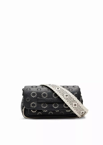 Desigual Versatile Shoulder Bag with Adjustable Straps and Multiple Compartments