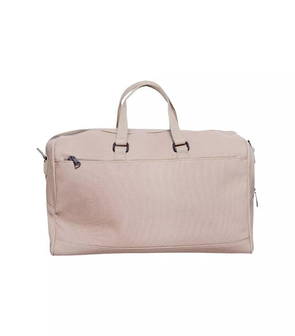 Liu Jo Men’s Beige Handbag – Premium Shoulder Strap Bag with Multiple Zip Pockets