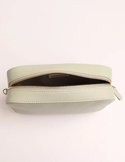 Coccinelle Women’s Beige Leather Shoulder Bag