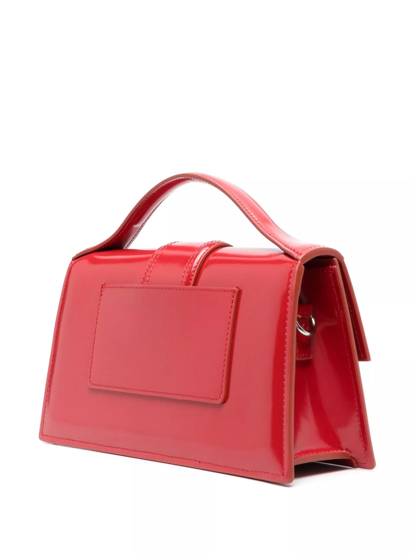 Jacquemus Le Grand Bambino Red Leather Shoulder Bag – Designer Luxury Handbag