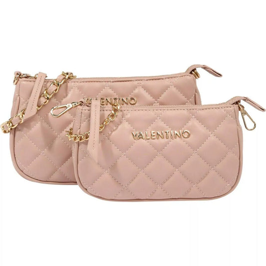 Valentino Set of 2 Pink Shoulder Bags