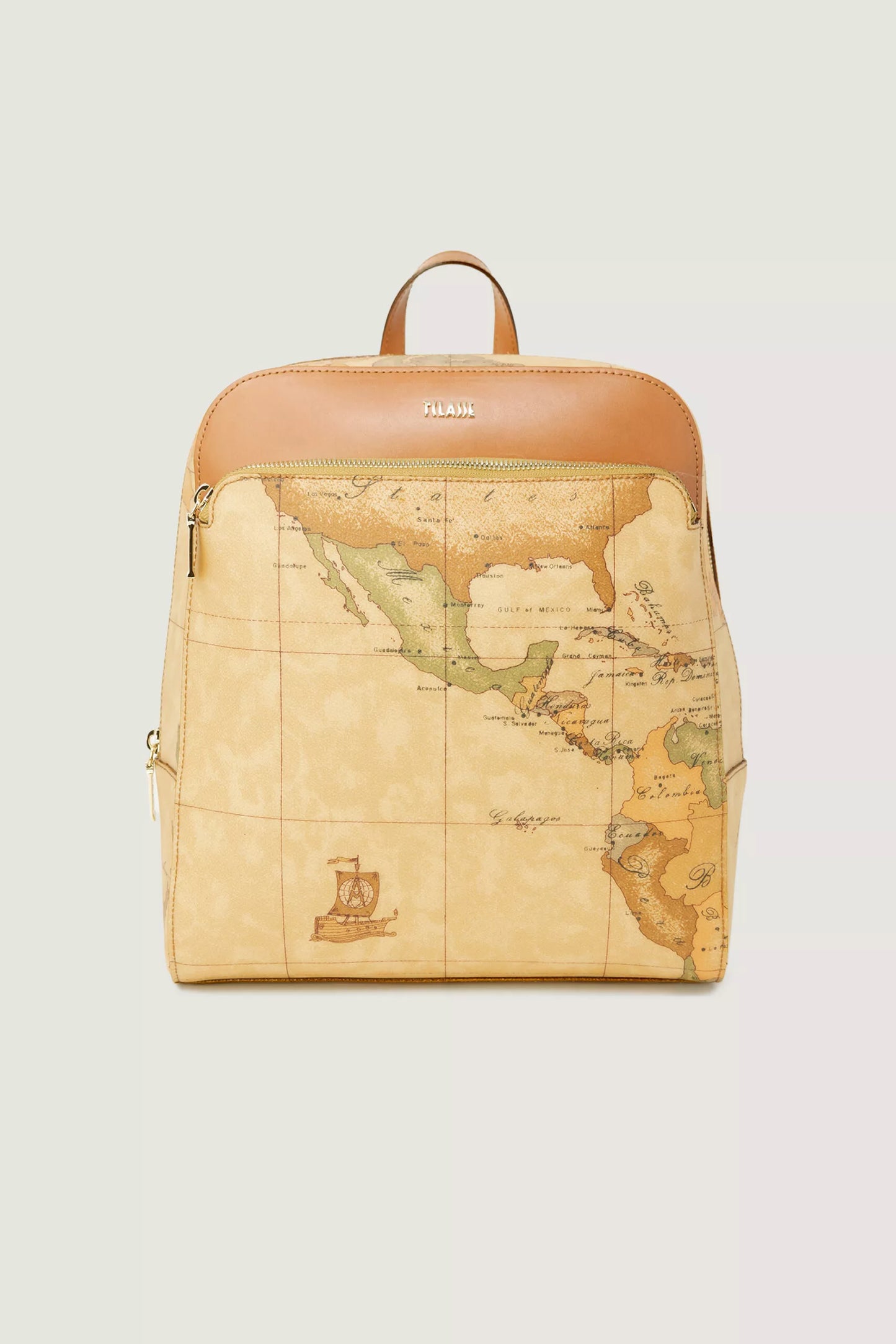 Alviero Martini Prima Classe Women’s Beige Backpack – Fall/Winter Essential