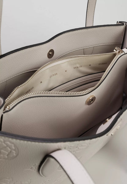 Guess Women’s Pink Handbag – Elegant Fall/Winter Tote with Spacious Interior