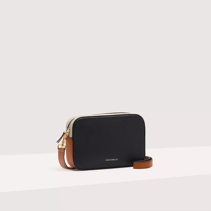 Coccinelle Women’s Black Leather Shoulder Bag