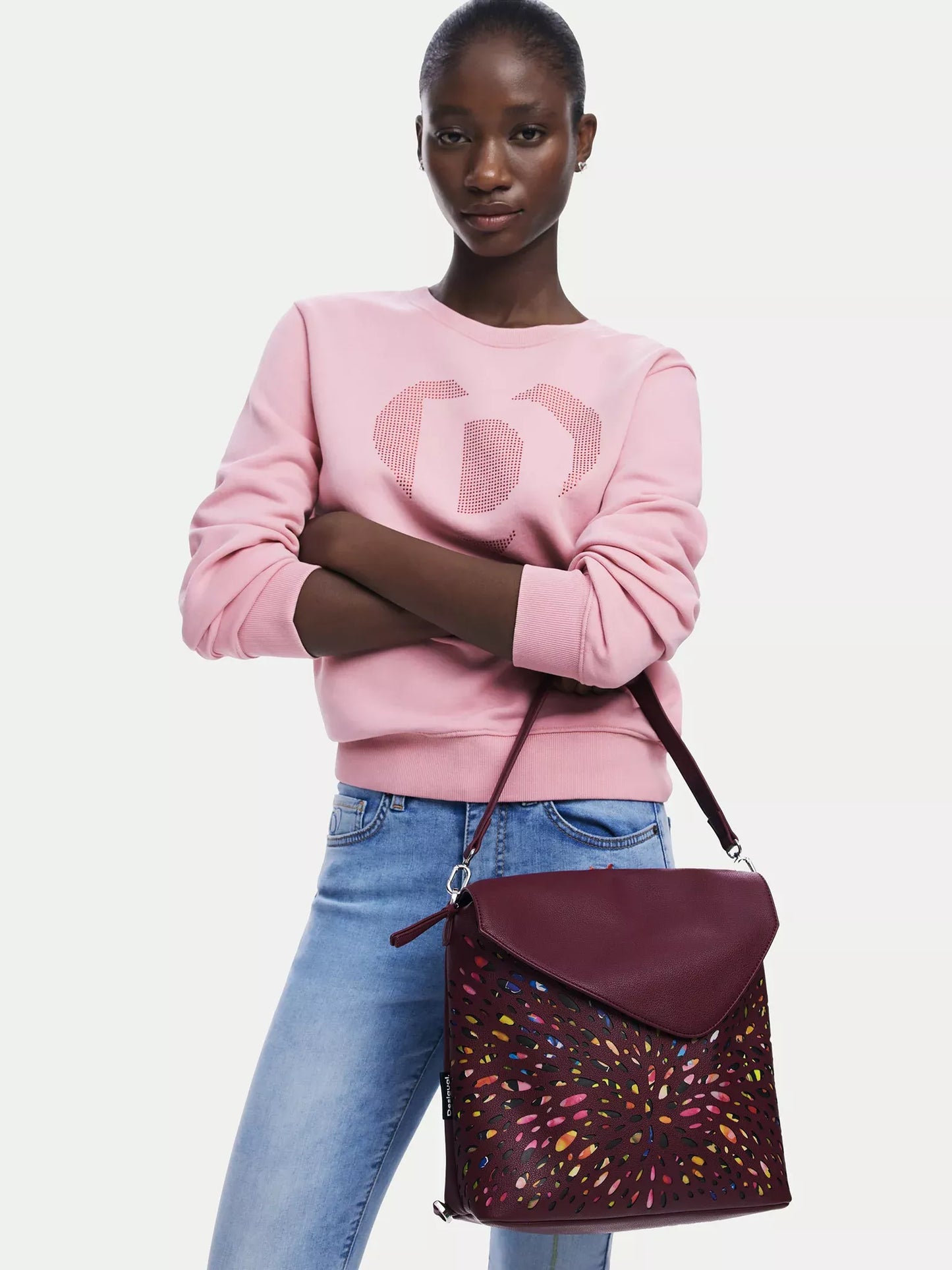 Desigual Women’s Convertible Handbag & Rucksack