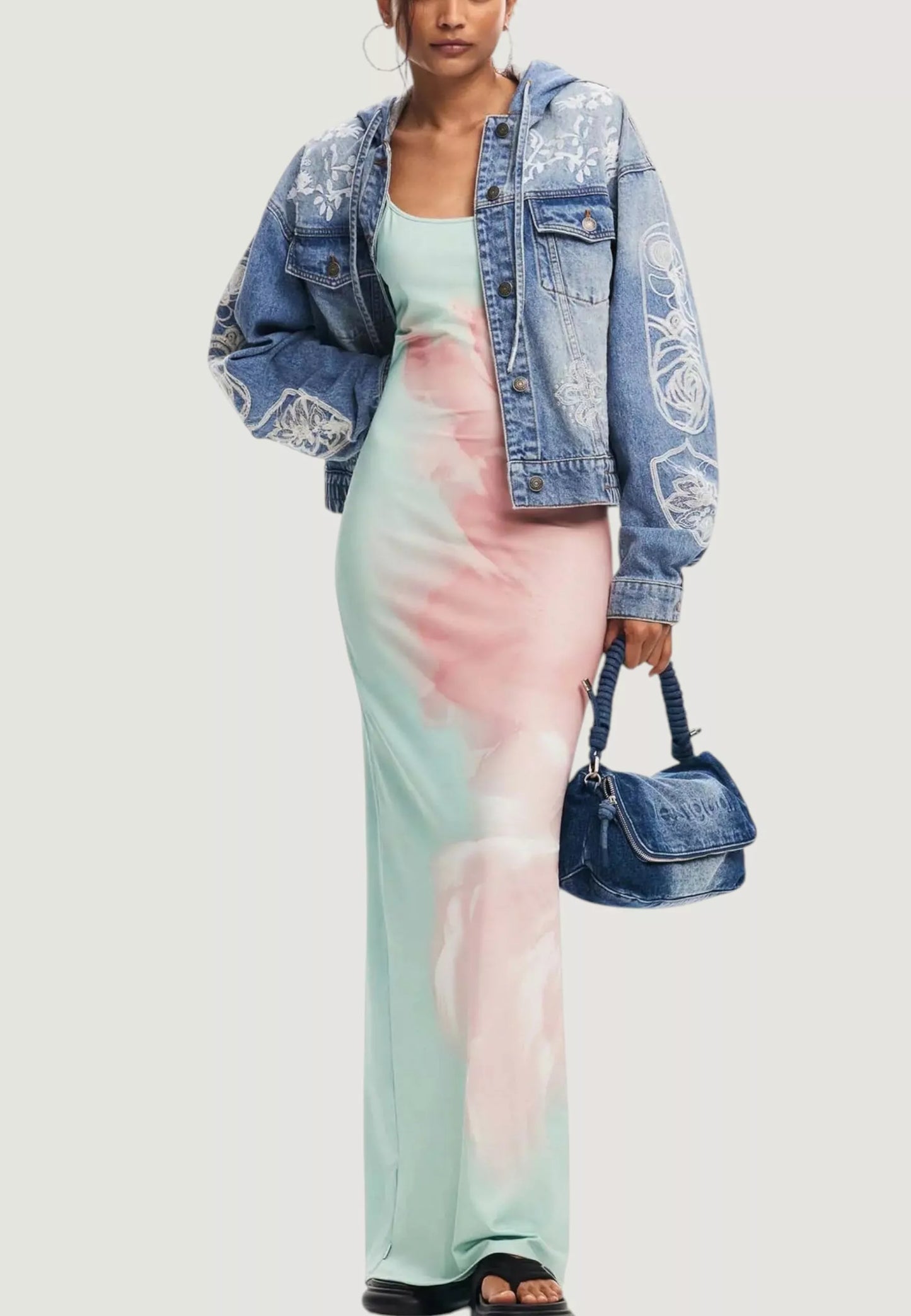 Desigual Women’s Denim Medium Bag