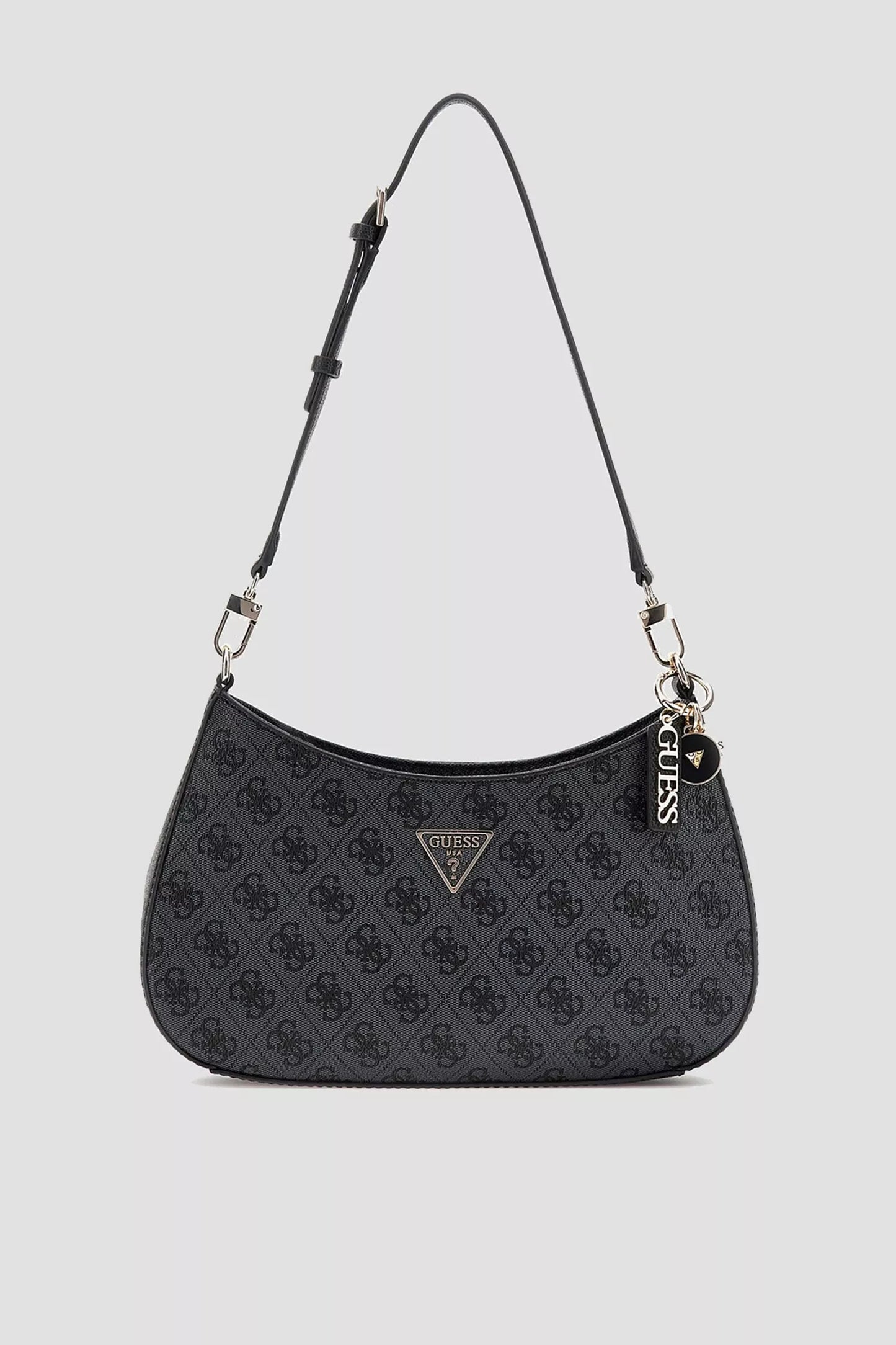 Guess Women’s Grey Handbag – Chic & Practical for Fall/Winter