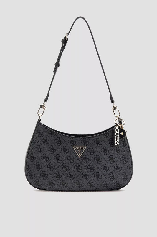 Guess Women’s Grey Handbag – Chic & Practical for Fall/Winter