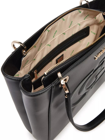 Guess Women’s Black Printed Handbag