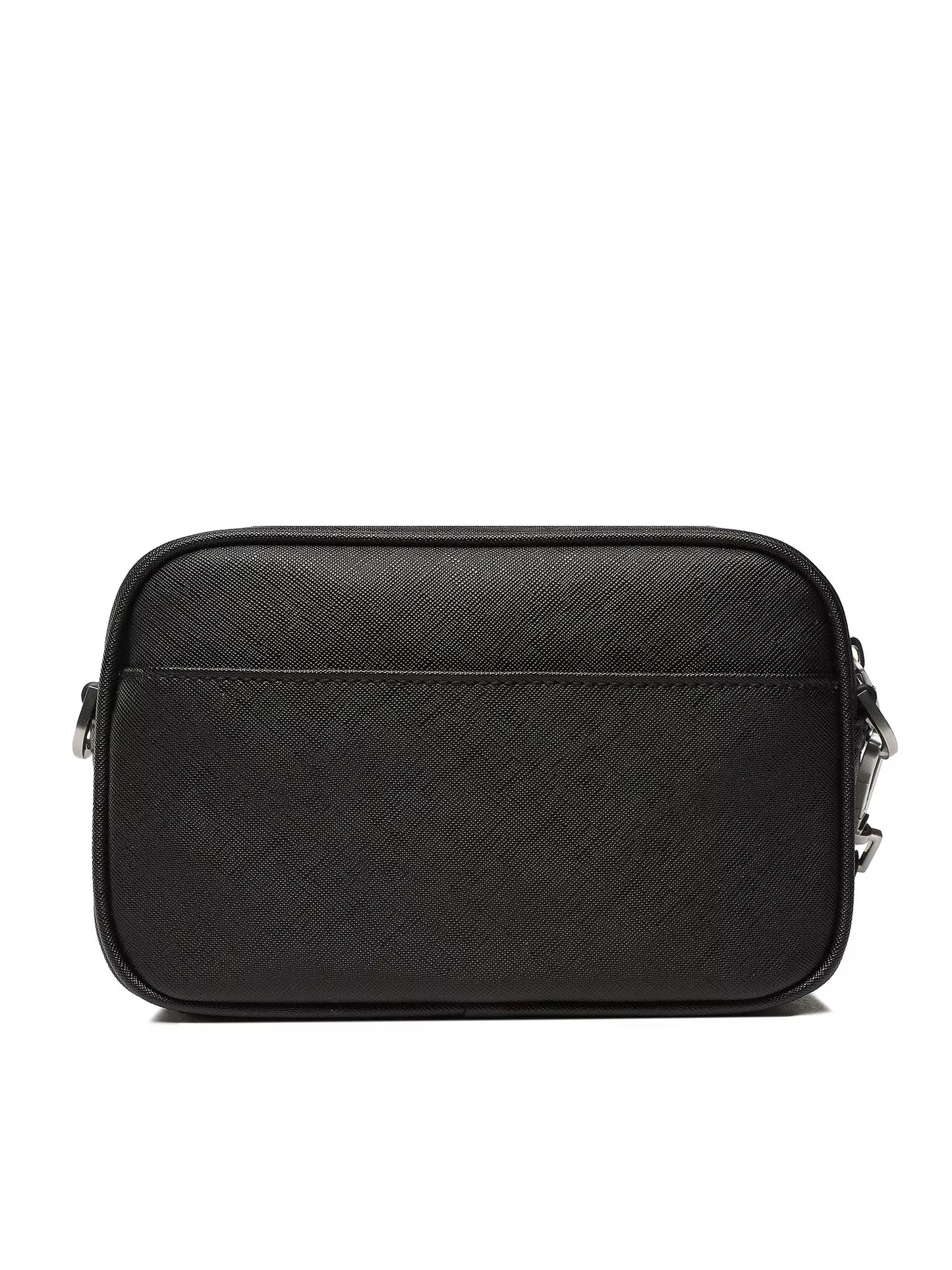 GUESS Men’s Black Shoulder Bag – Sleek Everyday Crossbody for Modern Style