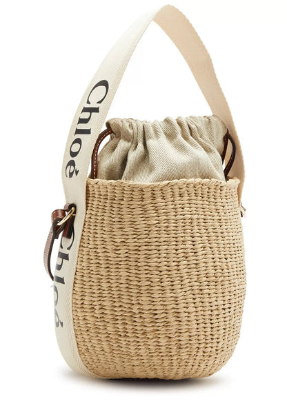 Chloé Mifuko Raffia Bucket Bag – Elegant & Versatile Handbag